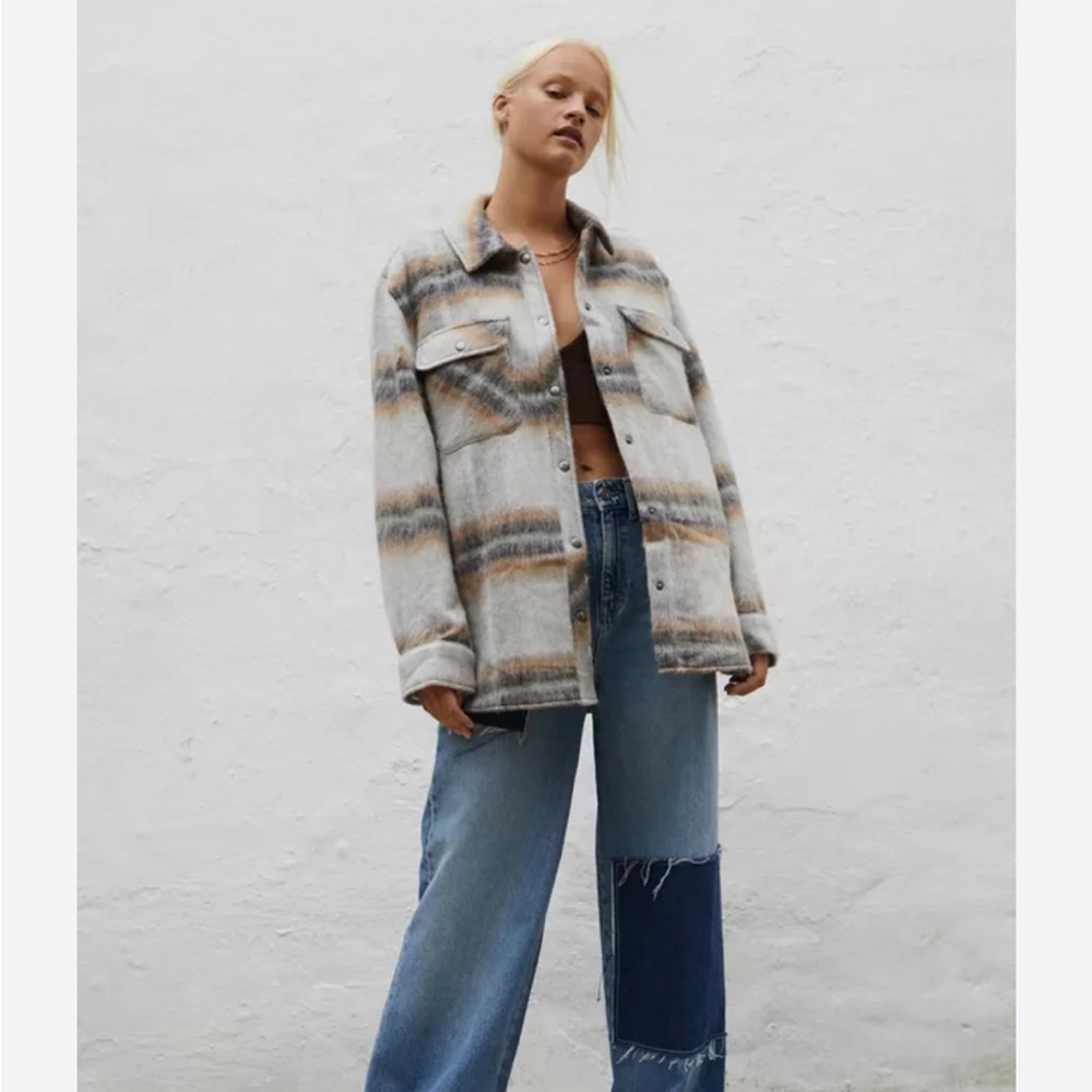 Urban Outfitters Plaid Shacket